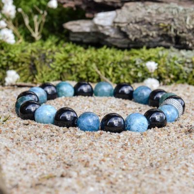 Apatito ir Juodo Turmalino (Šerlo) Apyrankė