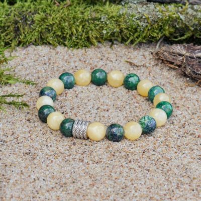 Chrizokolos ir Kalcito Apyrankė